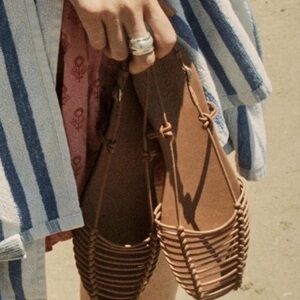 Doen paloma Brown and black Women's Sandals